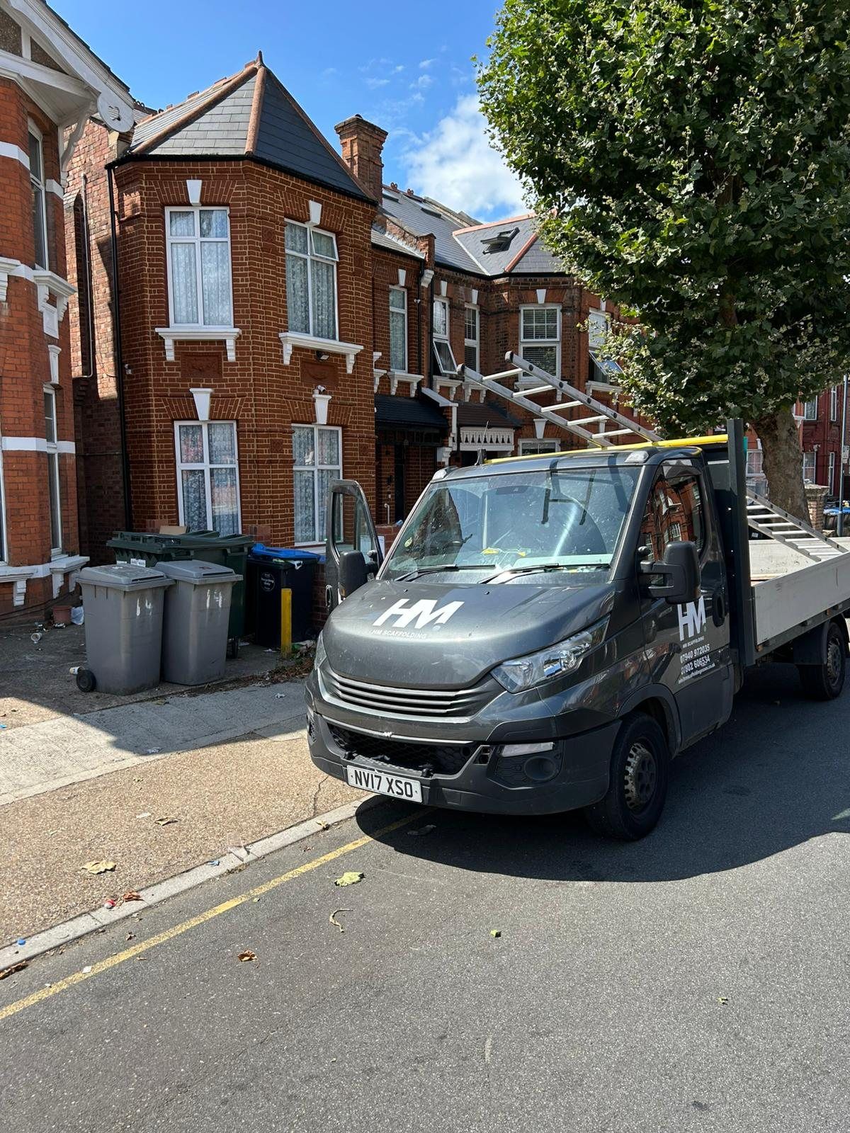 HM Scaffolding van